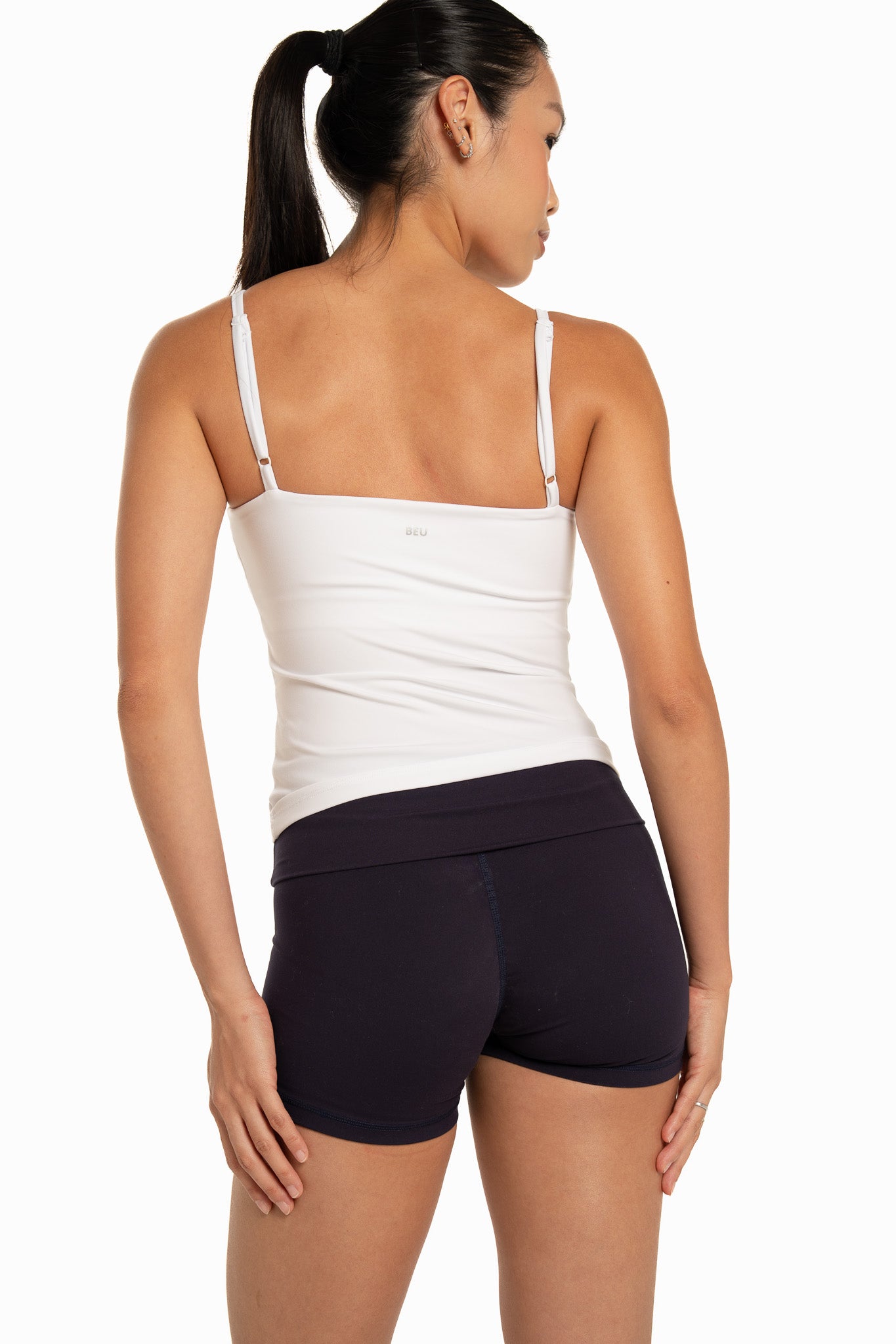 Foldover Short - Navy